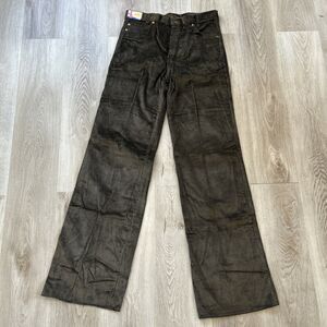 VTG Sticky Fingers Mens Corduroy Pants 32x34 Straight Leg Brown Made in USA NWT